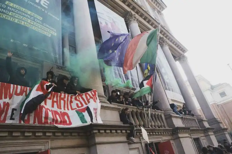 manifestazione pro palestina a torino   17