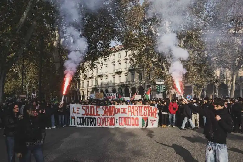 manifestazione pro palestina a torino   5