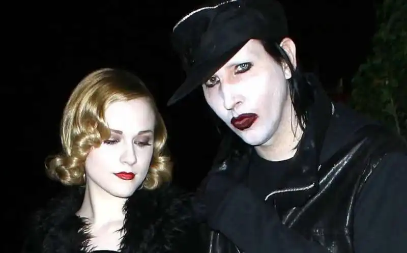 MARILYN MANSON EVAN RACHEL WOOD