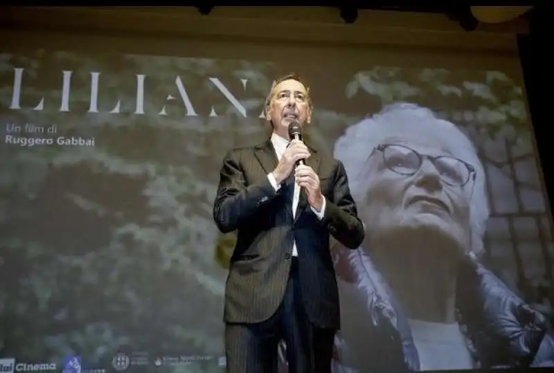 presentazione a milano del docufilm su liliana segre 3