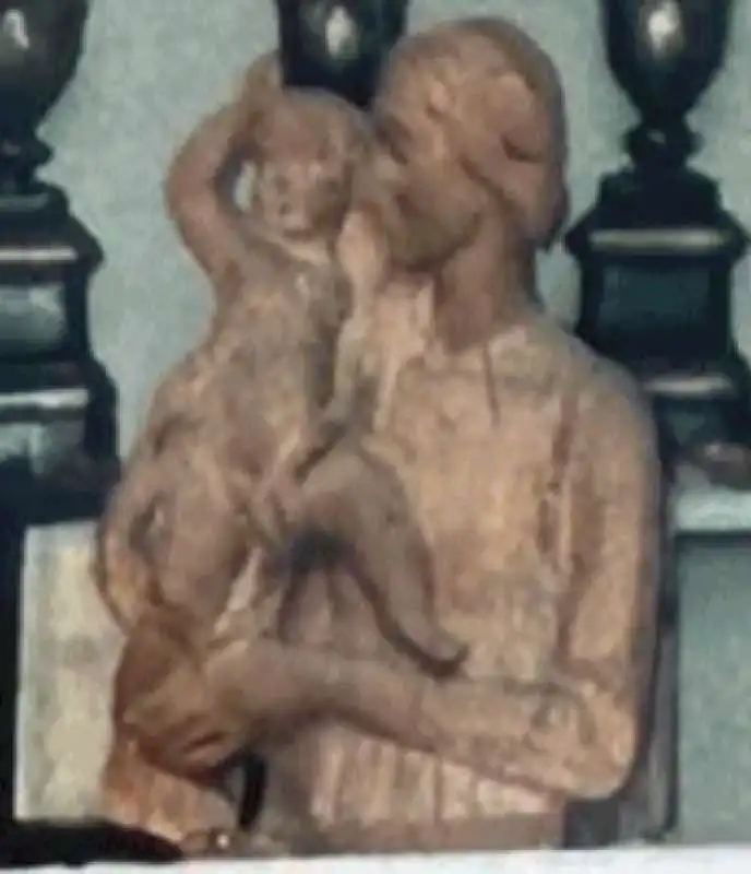 Raffaele Consortini - Madre e figlio - scultura