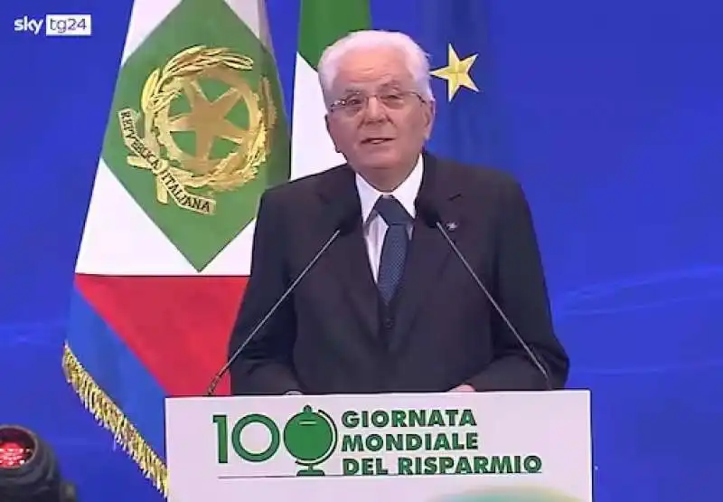 sergio mattarella alla giornata mondiale del risparmio