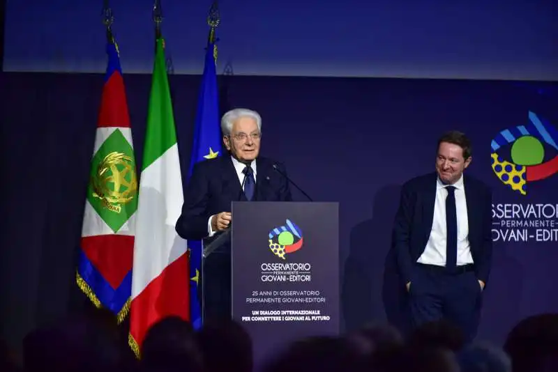 sergio mattarella   andrea ceccherini   osservatorio permanente giovani editori   3