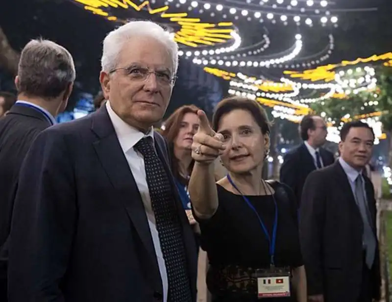 sergio mattarella   cecilia piccioni.   