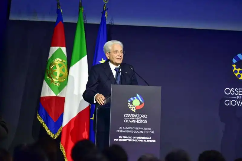 sergio mattarella   osservatorio permanente giovani editori   1