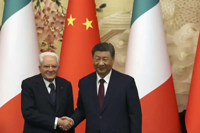 sergio mattarella   xi jinping