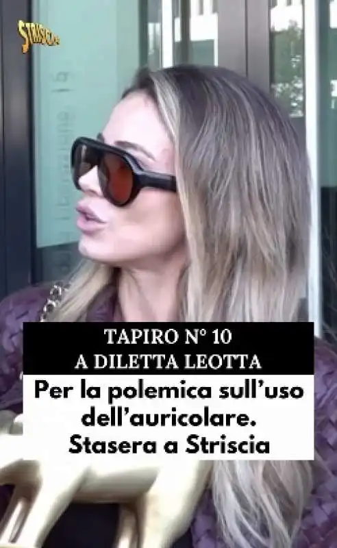 striscia la notizia consegna tapiro a diletta leotta 3