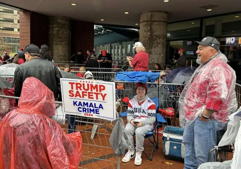 supporter di donald trump  