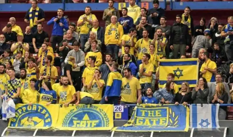 tifosi del Maccabi Tel Aviv - basket