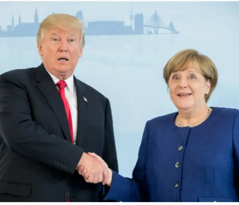 trump angela merkel