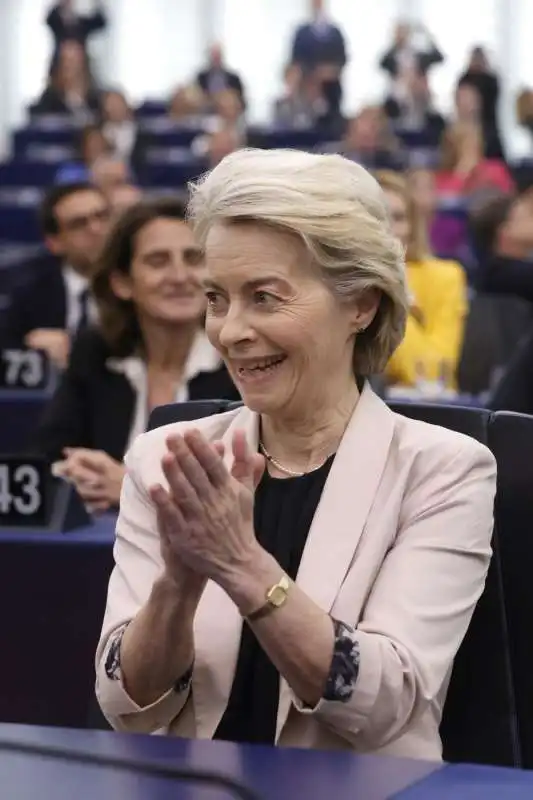 URSULA VON DER LEYEN - FOTO LAPRESSE