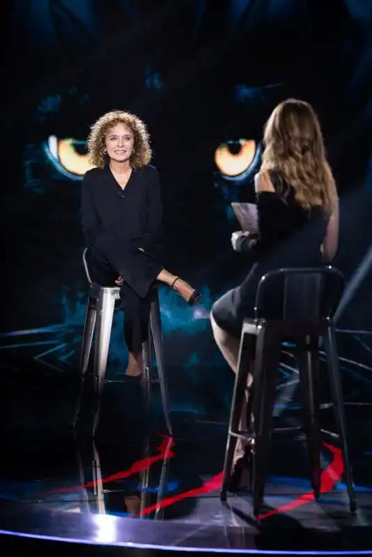 valeria golino   francesca fagnani   belve    