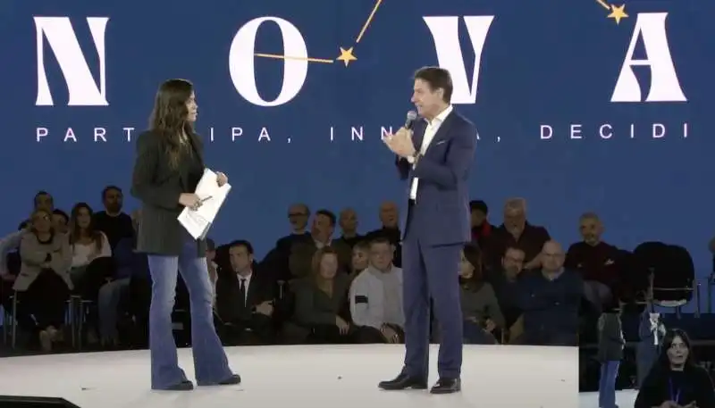 veronica gentili   giuseppe conte   nova   assemblea costituente m5s