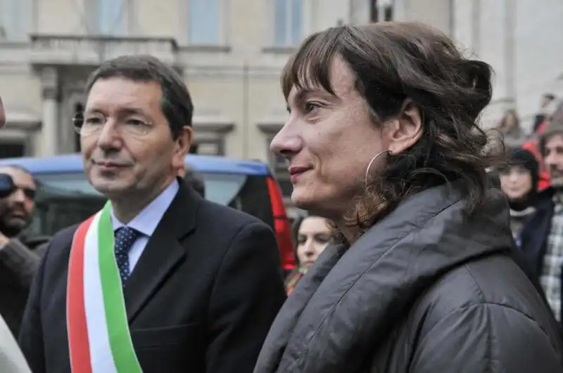 IGNAZIO MARINO FUNERALI DELLA TRANS ANDREA QUINTERO FOTO LAPRESSE 