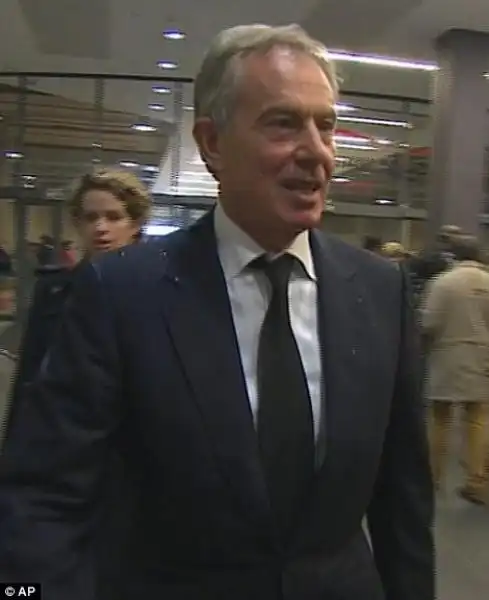 Anche Tony Blair era presente 