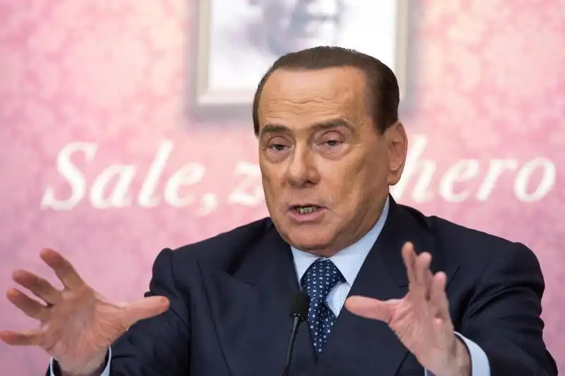 BERLUSCONI ALLA PRESENTAZIONE DEL LIBRO DI BRUNO VESPA 