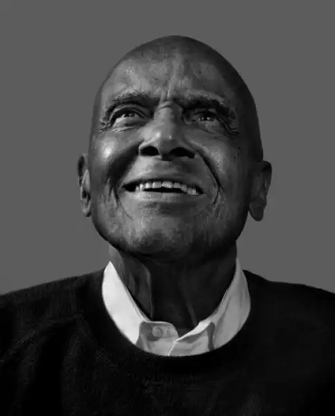 Il cantante e attivista Harry Belafonte 