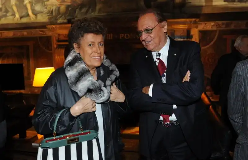 Carla Fendi Renzo Arbore 