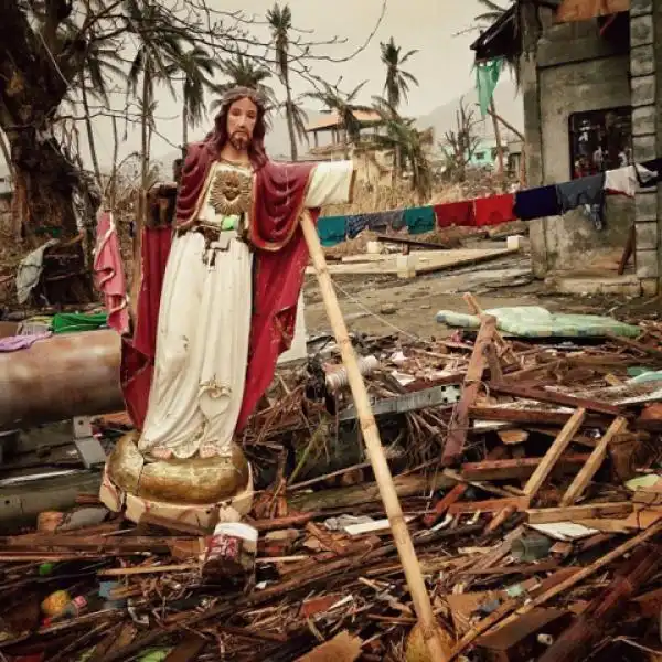 La citta di Tacloban dopo il ciclone 