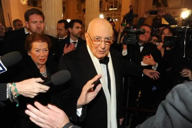 CLIO E GIORGIO NAPOLITANO 