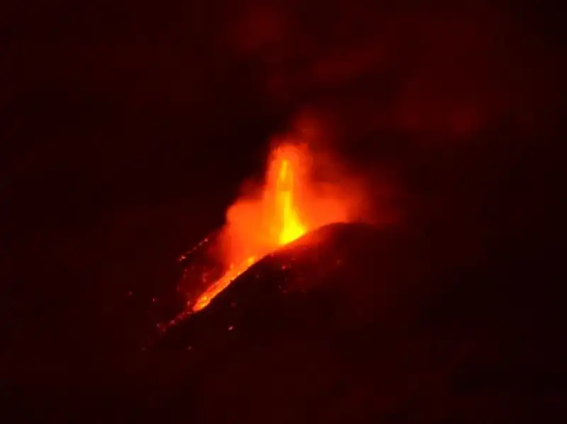 ERUZIONE ETNA 