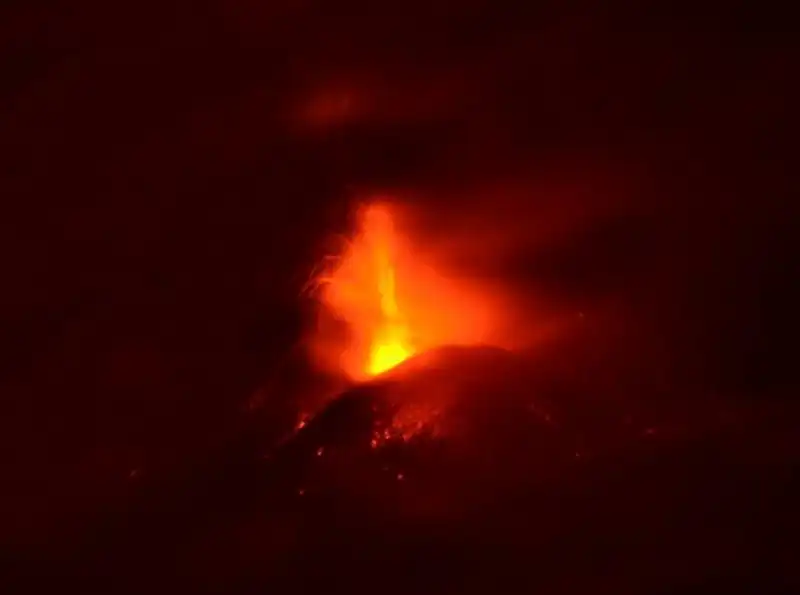 ERUZIONE ETNA 