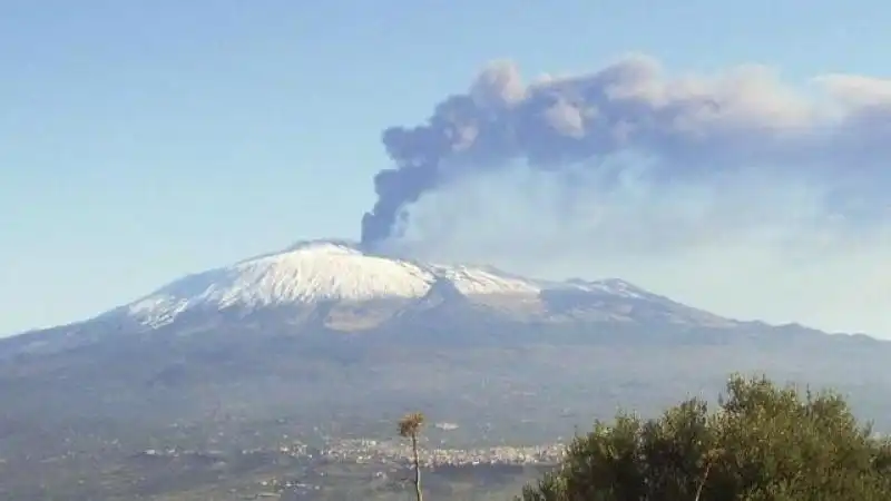 ERUZIONE ETNA 