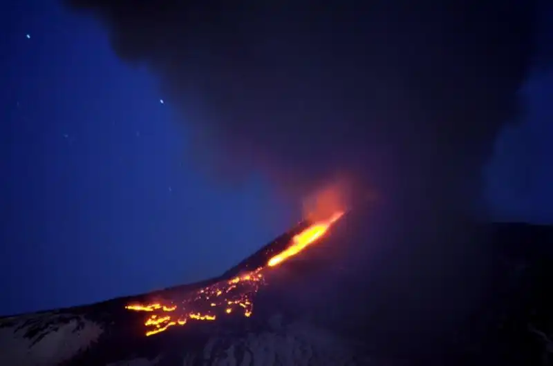 ERUZIONE ETNA 