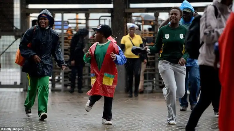 IL FUNERALE DI NELSON MANDELA 