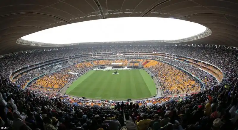 FUNERALI DI NELSON MANDELA 