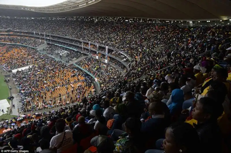 FUNERALI DI NELSON MANDELA 