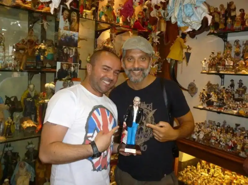 GENNARO DI VIRGILIO CON BEPPE FIORELLO 