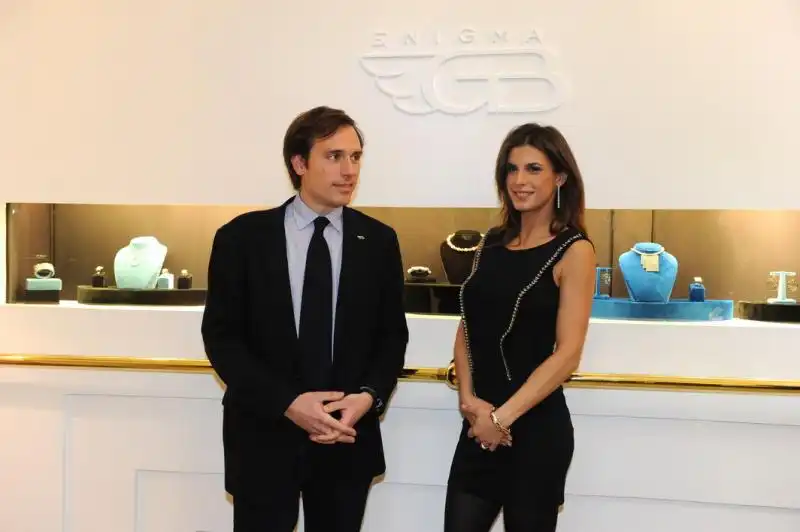 Giorgio Bulgari e Elisabetta Canalis 