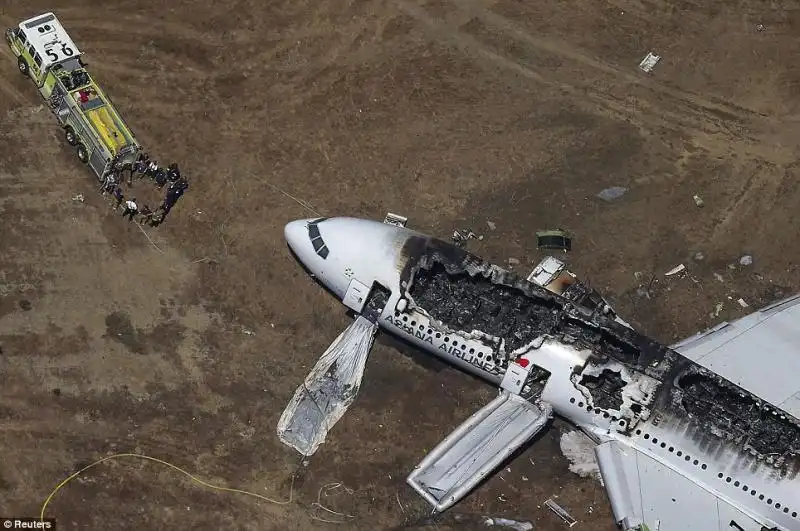 INCIDENTE AEREO A SAN FRANCISCO 