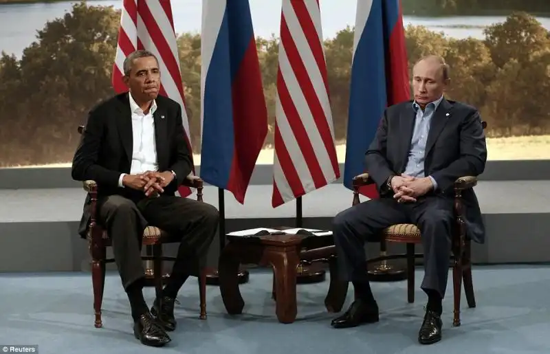 INCONTRO TRA PUTIN E OBAMA DURANTE IL G 