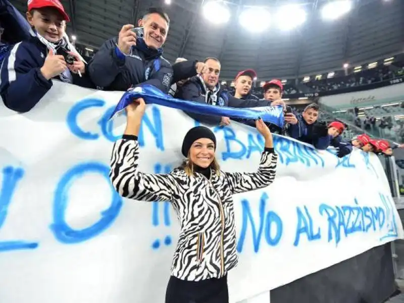 JUVE, BAMBINI IN CURVA