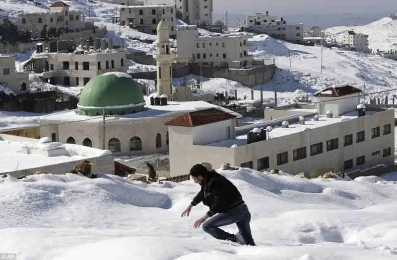 In Palestina molti hanno trovato riparo nelle scuole 