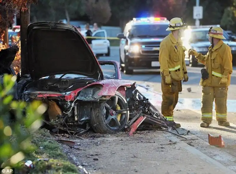 PAUL WALKER NUOVE FOTO INCIDENTE 