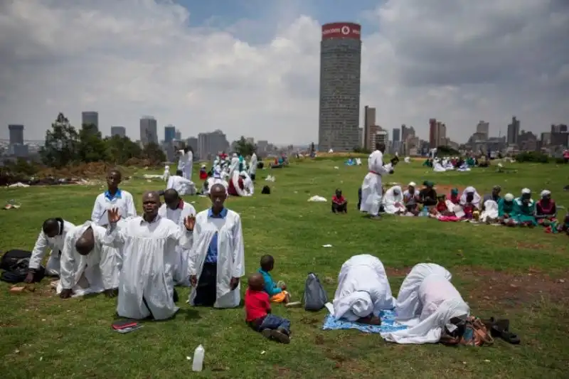 Preghiera dei cristiani per Mandela 