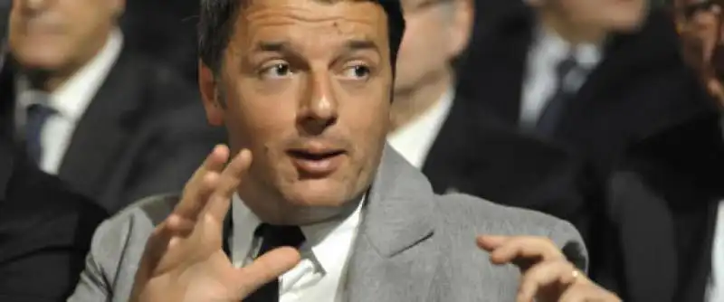 RENZI IN ABITO GRIGIO AL QUIRINALE 