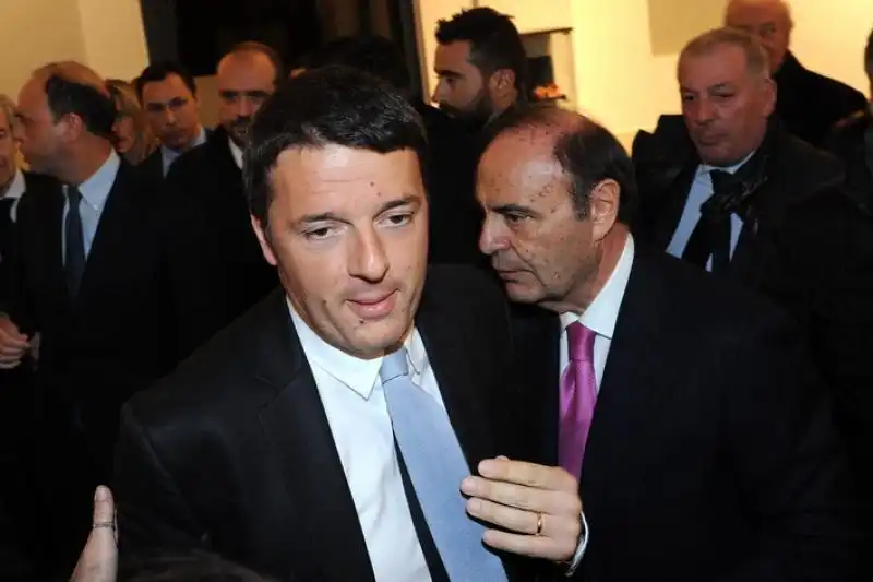 Renzi e Vespa 