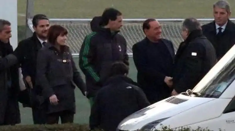 SILVIO BARBARA BERLUSCONI ALLEGRI 