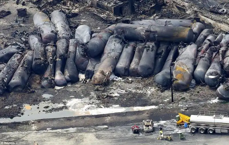 TRAGEDIA FERROVIARIA IN QUEBEC 