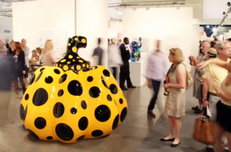 La zucca a pois di Yayoi Kusama  