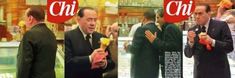 BERLUSCONI GELATO CHI