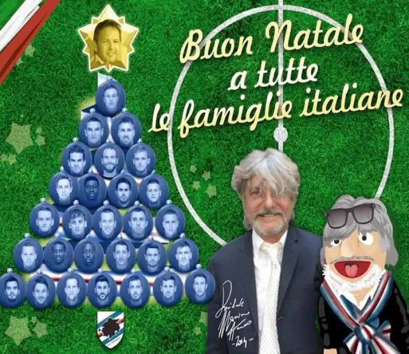 biglietto auguri di massimo ferrero