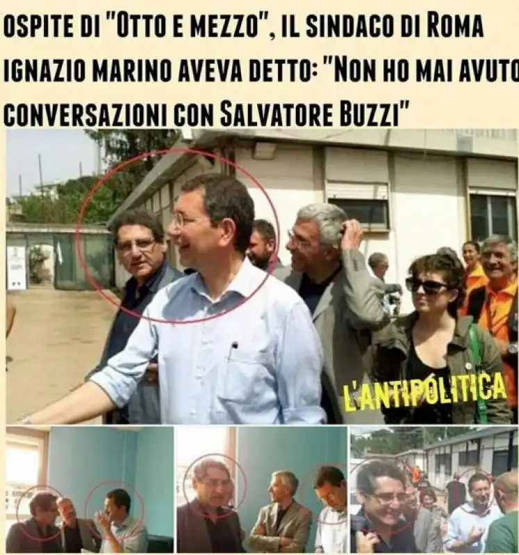 buzzi e marino twittati da marcello fiori