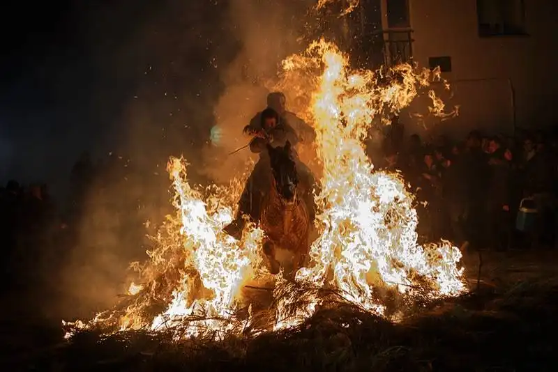 cavaliere al luminarias festival 