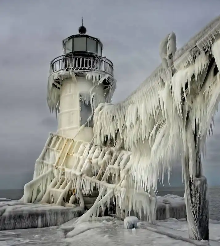 faro sul lago michigan