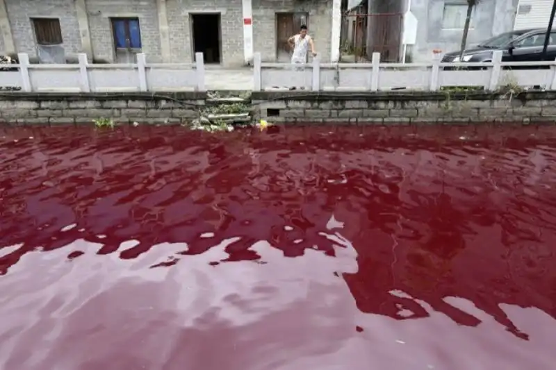 fiume rosso in cina